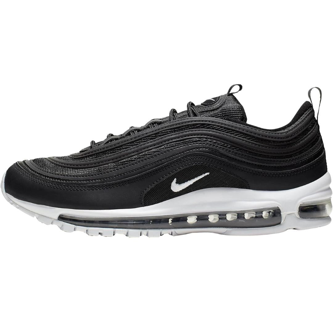 Black - Side - Nike Unisex Adult Air Max 97 Leather Trainers