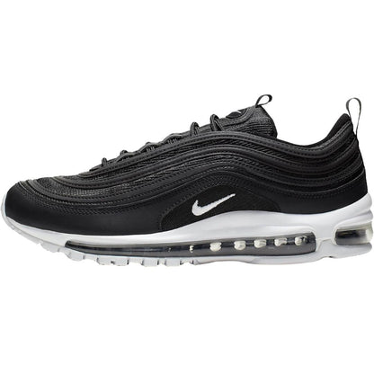 Black - Side - Nike Unisex Adult Air Max 97 Leather Trainers
