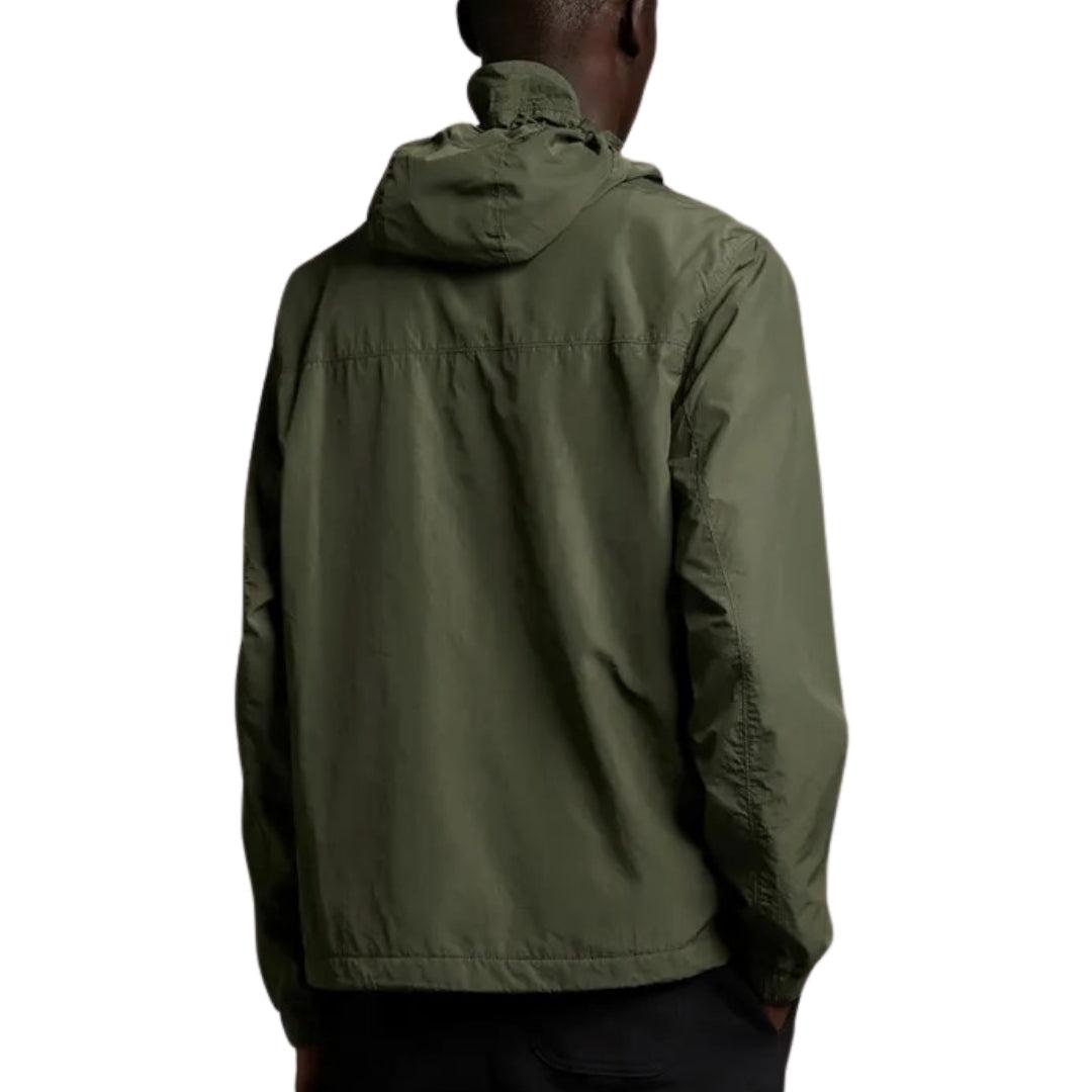 Green - Back - Lyle & Scott Mens Hooded Jacket