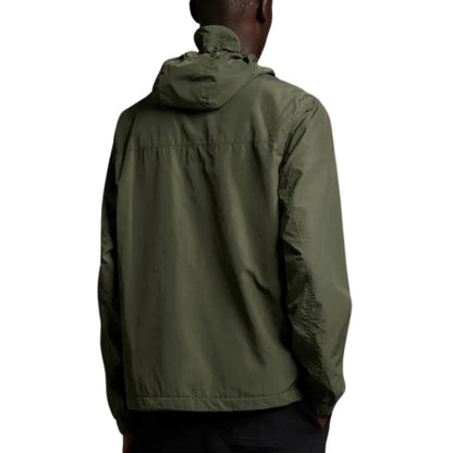 Green - Back - Lyle & Scott Mens Hooded Jacket