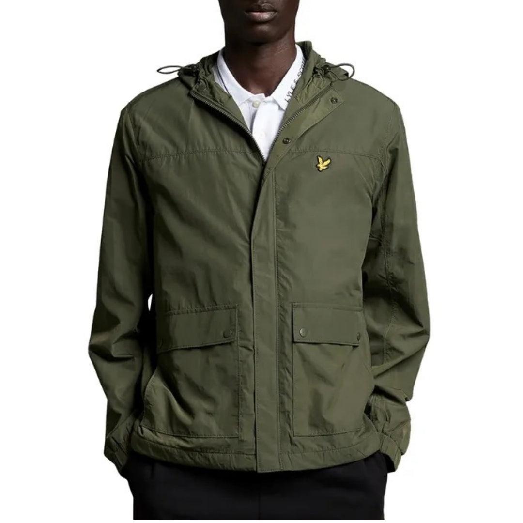 Green - Lifestyle - Lyle & Scott Mens Hooded Jacket
