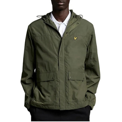 Green - Lifestyle - Lyle & Scott Mens Hooded Jacket