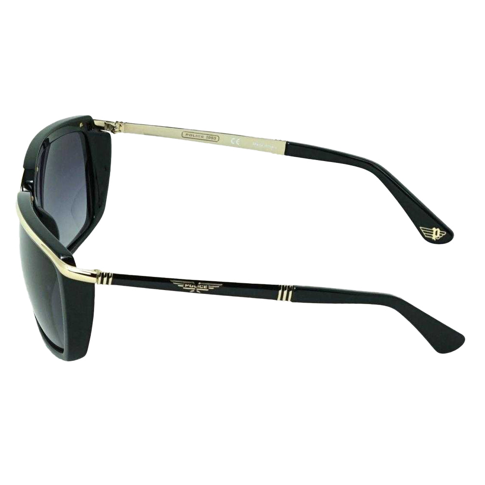 Black - Side - Police Mens Smoke Sunglasses