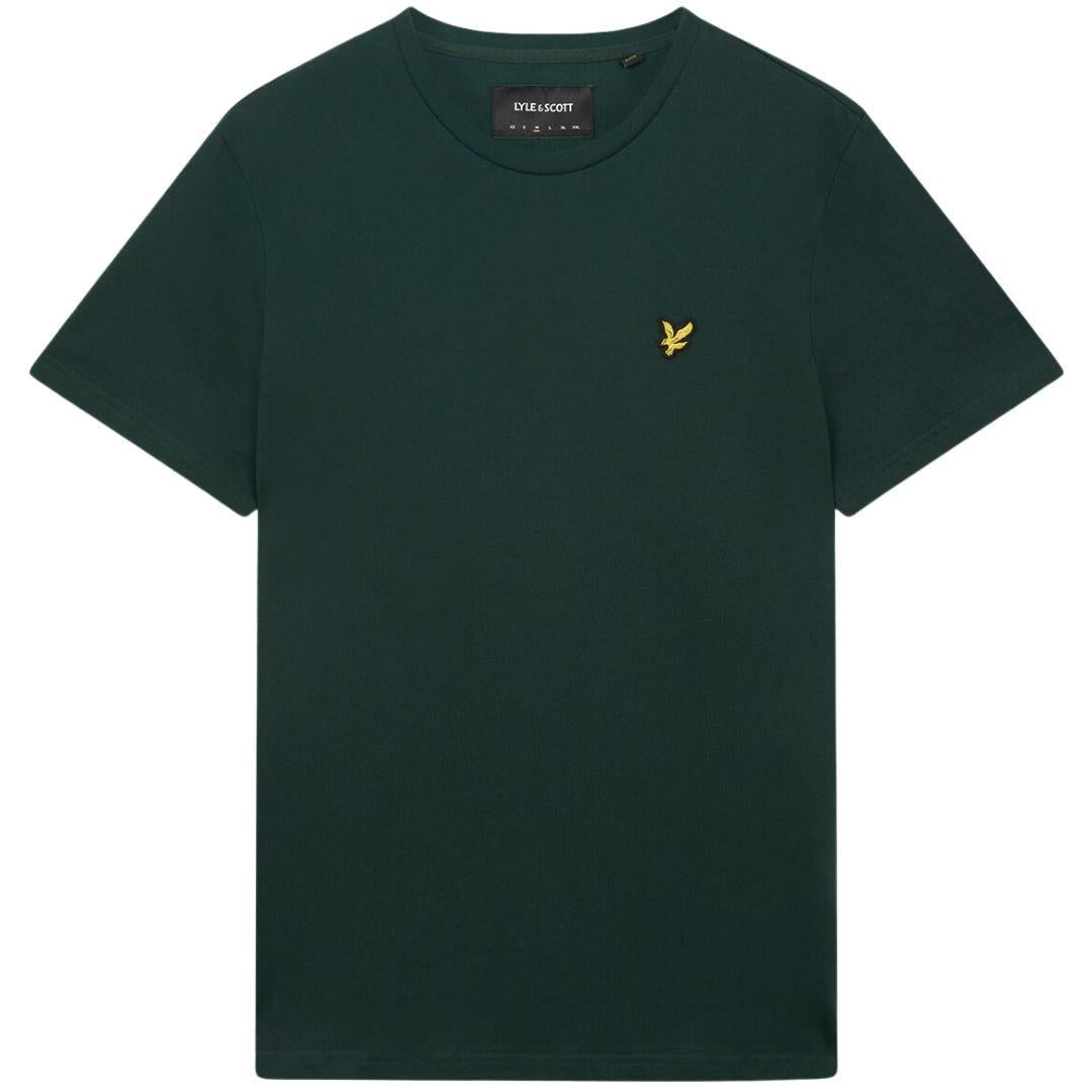 Dark Green - Front - Lyle & Scott Mens Casual T-Shirt