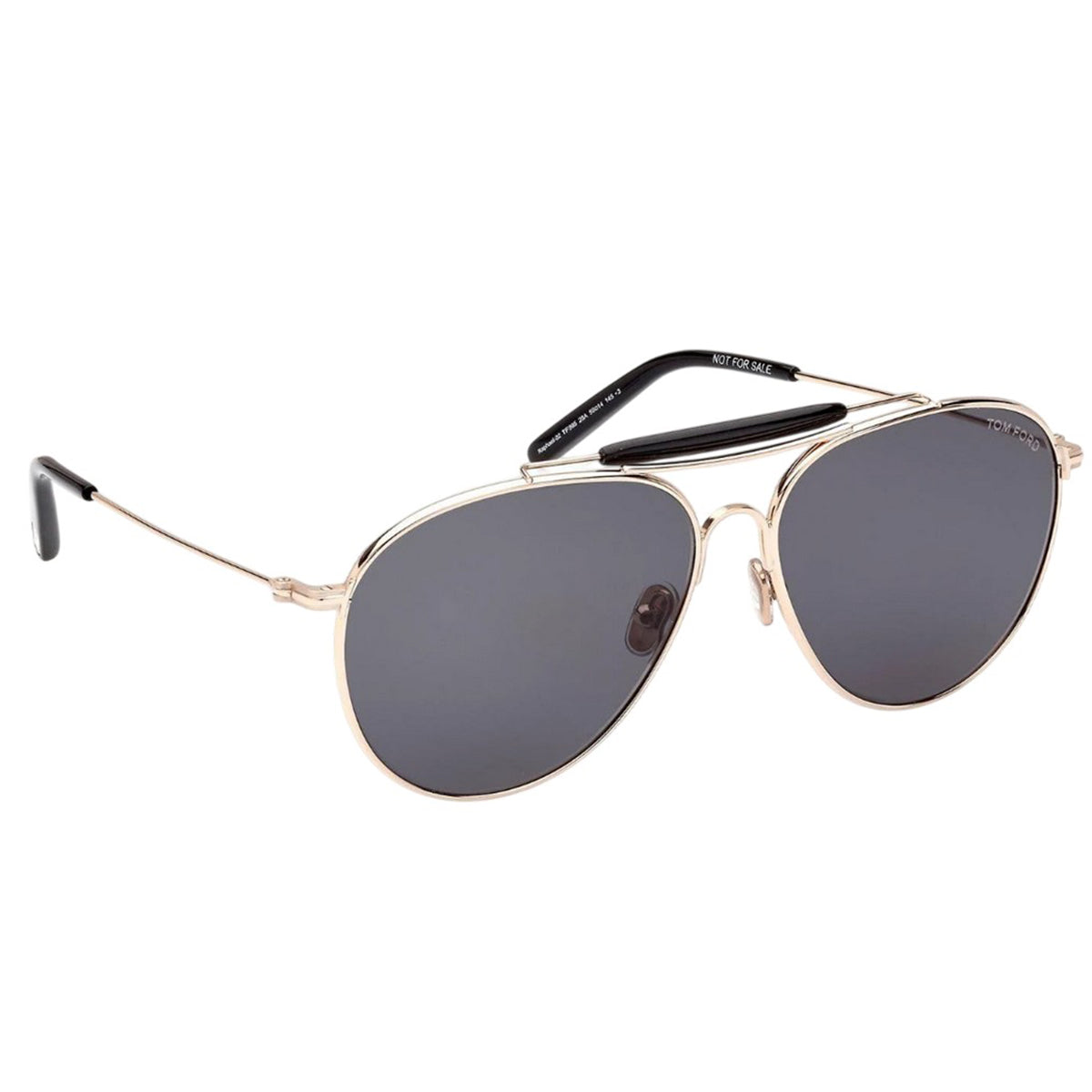 Rose Gold Shiny - Side - Tom Ford Mens Raphael Sunglasses