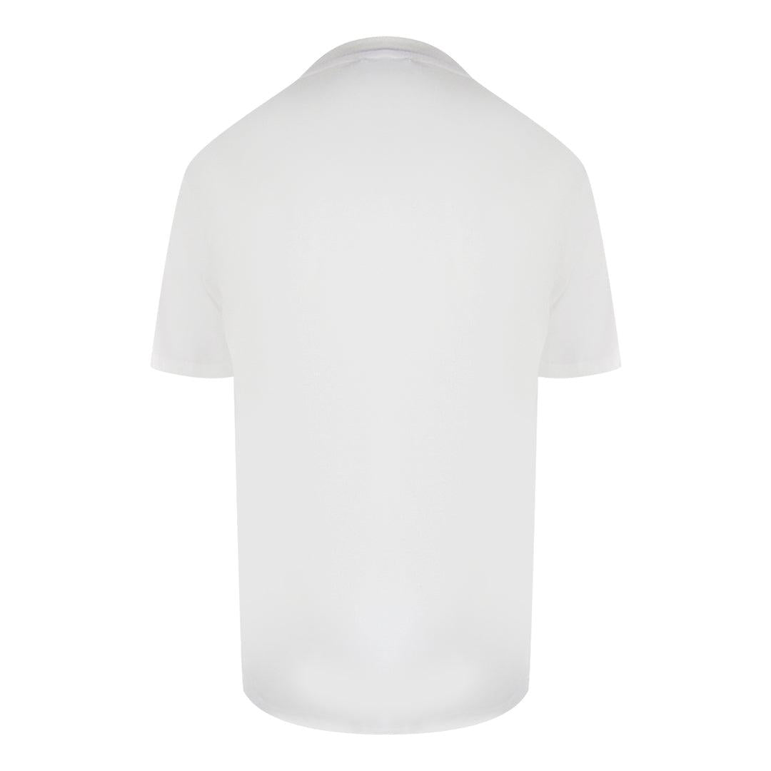 White - Back - Love Moschino Mens Bold Logo T-Shirt