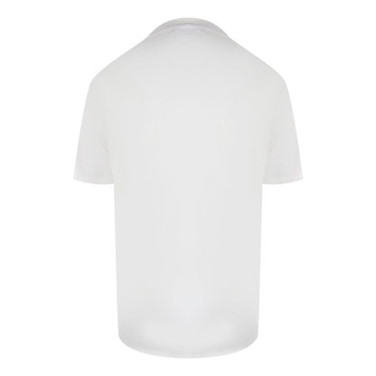 White - Back - Love Moschino Mens Bold Logo T-Shirt