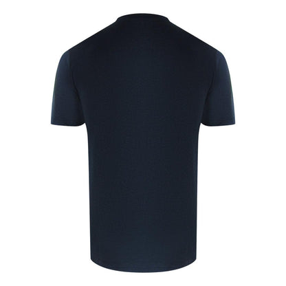 Navy Blue - Back - Love Moschino Mens Bold Logo T-Shirt