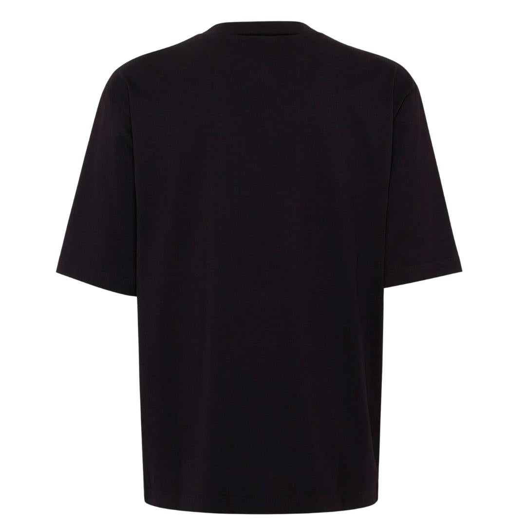 Black - Side - DSquared2 Mens Milano Logo T-Shirt