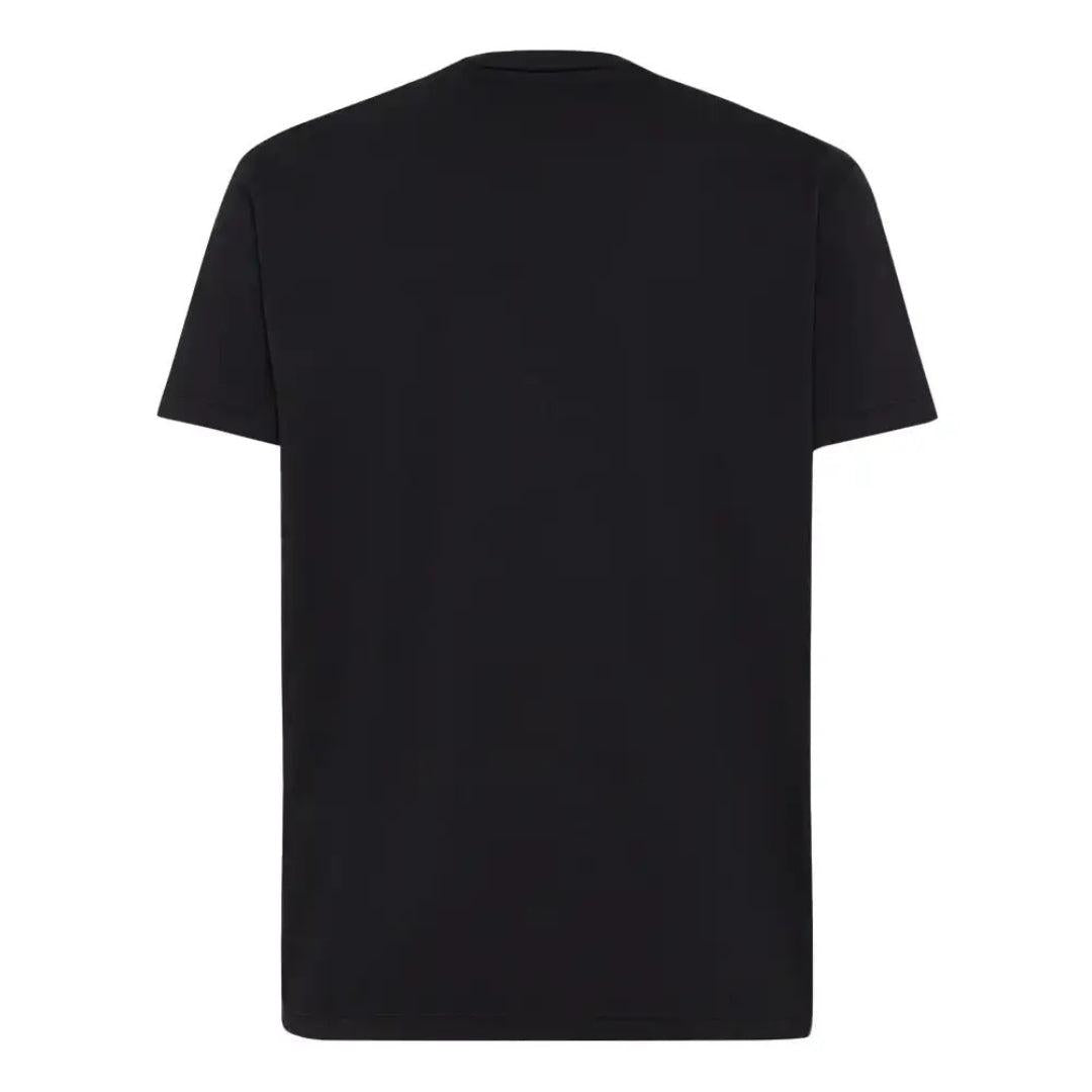 Black - Back - DSquared2 Mens Milano Cotton T-Shirt