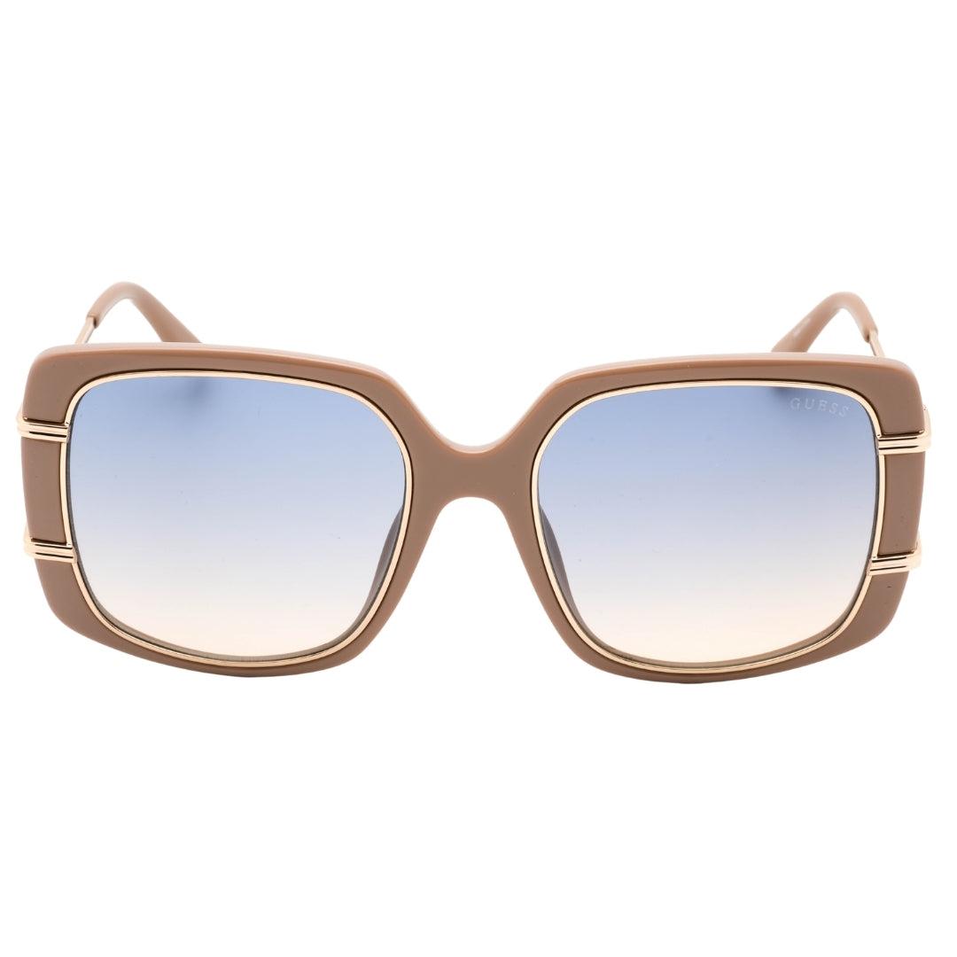 Beige - Front - Guess Womens-Ladies Gradient Sunglasses