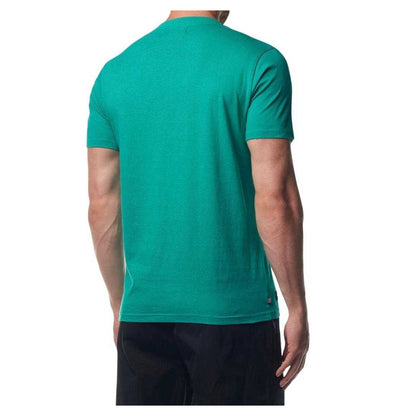 Vibrant Green - Pack Shot - Aquascutum Mens Bordeaux Big Logo T-Shirt