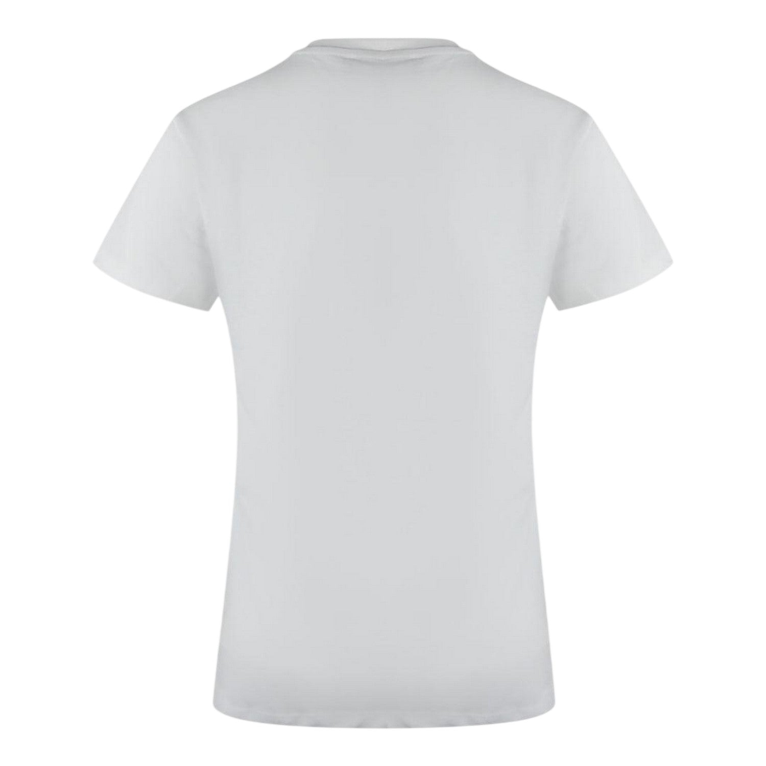 White - Back - Love Moschino Womens-Ladies Hypno Heart T-Shirt