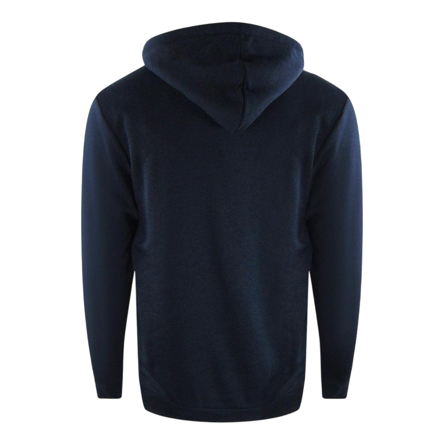Navy Blue - Back - Love Moschino Womens-Ladies Jumble Hoodie