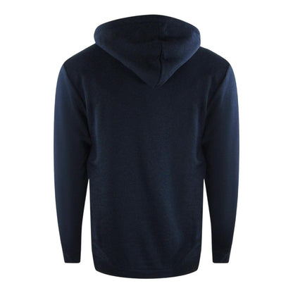 Navy Blue - Back - Love Moschino Womens-Ladies Jumble Hoodie