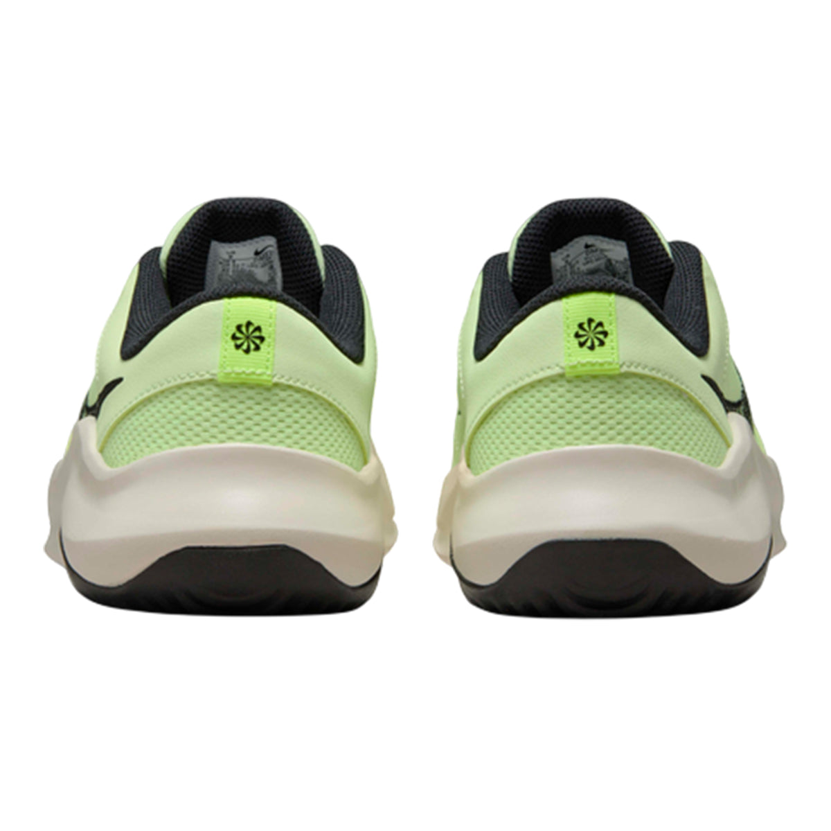 Fluorescent Yellow - Back - Nike Mens Legend Essential 3 Swoosh Lace Up Trainers