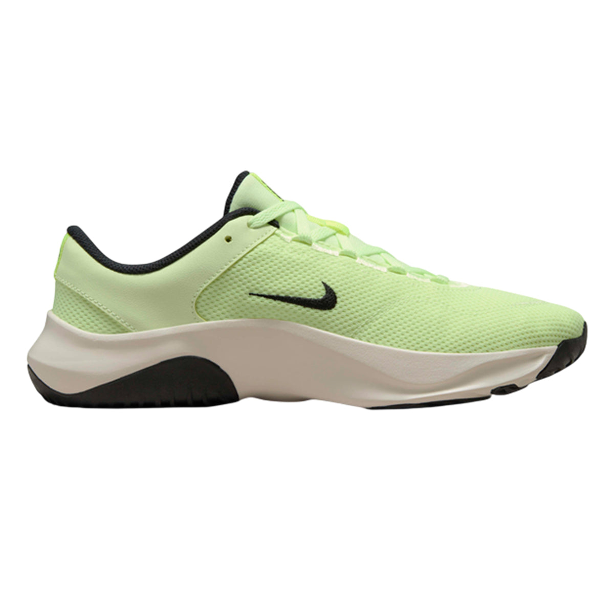 Fluorescent Yellow - Lifestyle - Nike Mens Legend Essential 3 Swoosh Lace Up Trainers