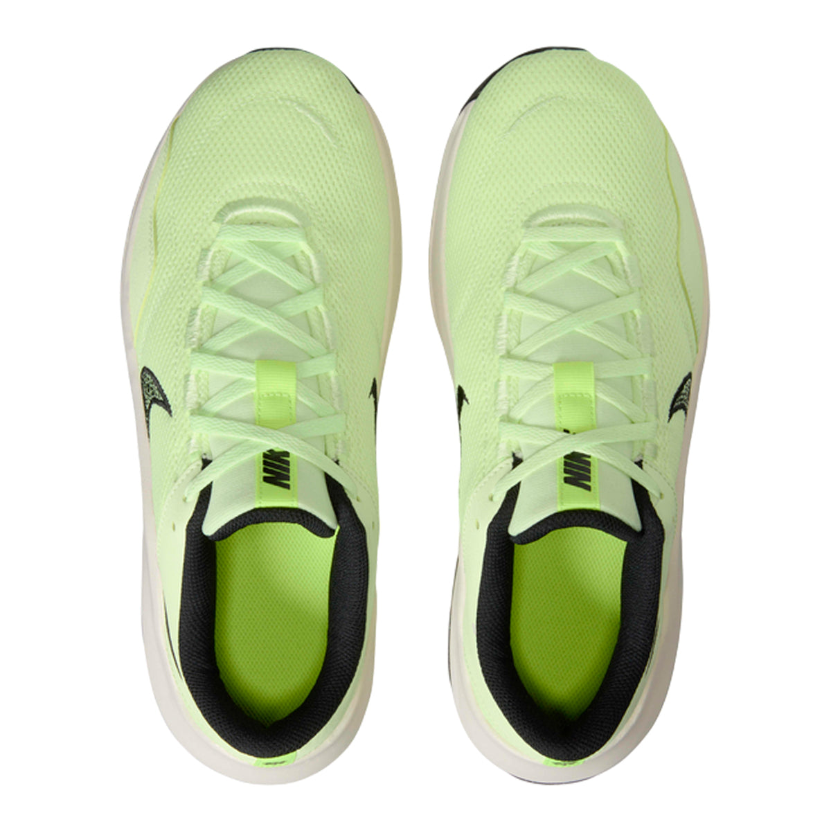 Fluorescent Yellow - Pack Shot - Nike Mens Legend Essential 3 Swoosh Lace Up Trainers
