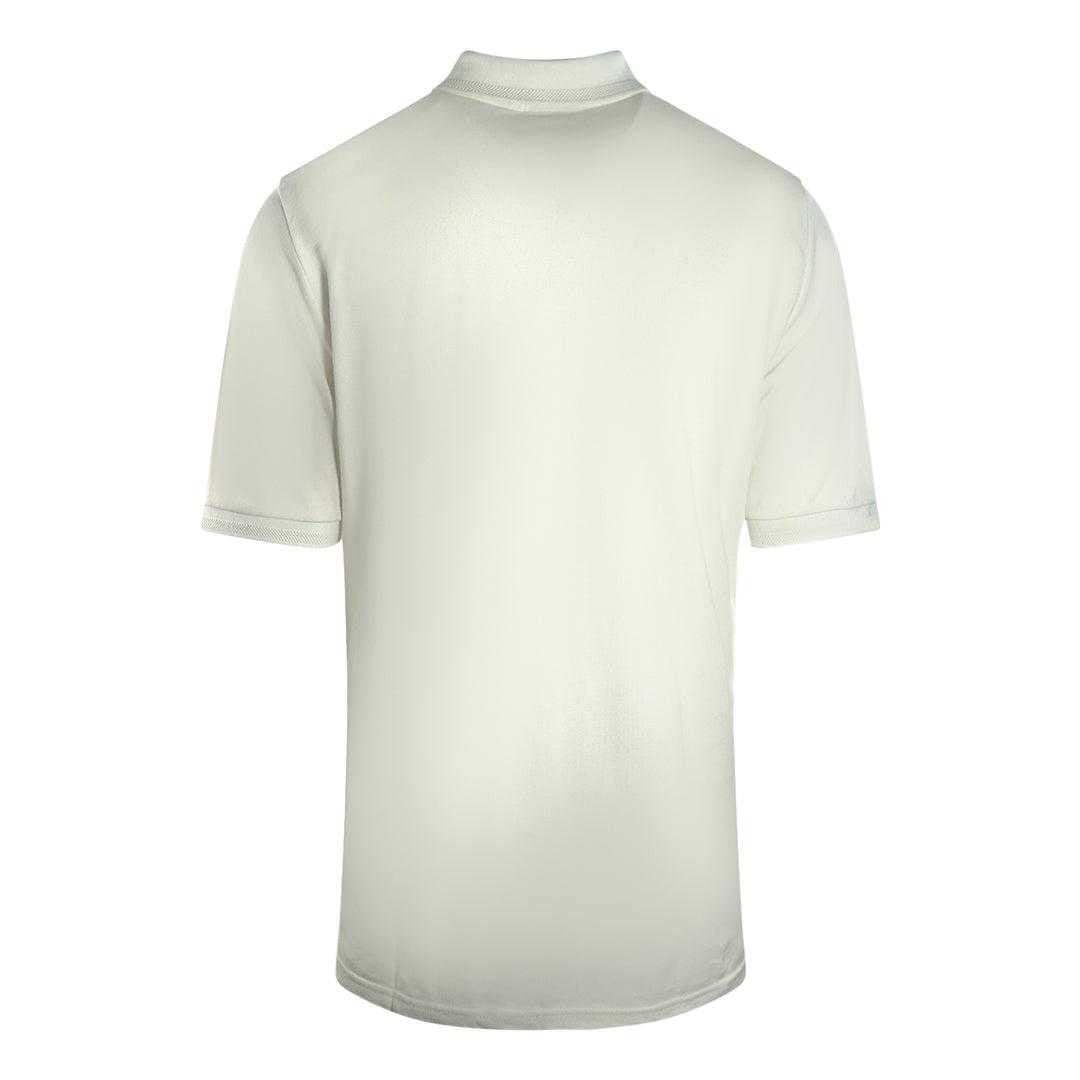 Light Mist - Back - Lyle & Scott Mens Tipped Textured Polo Shirt