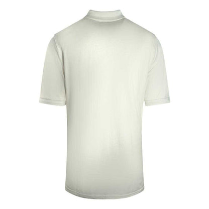 Light Mist - Back - Lyle & Scott Mens Tipped Textured Polo Shirt