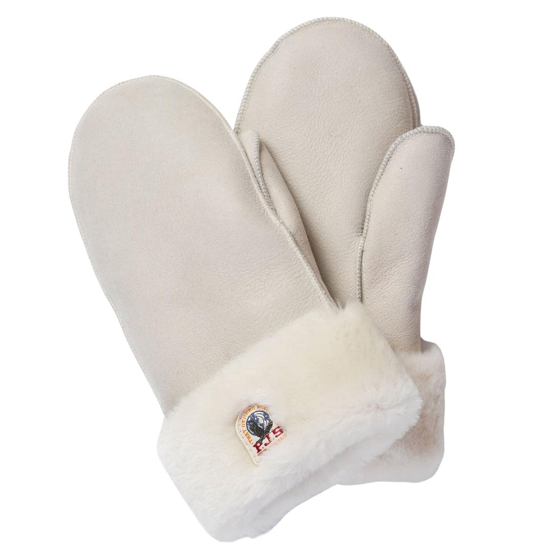 Chateaux Grey - Front - Parajumpers Sheepskin Logo Mittens