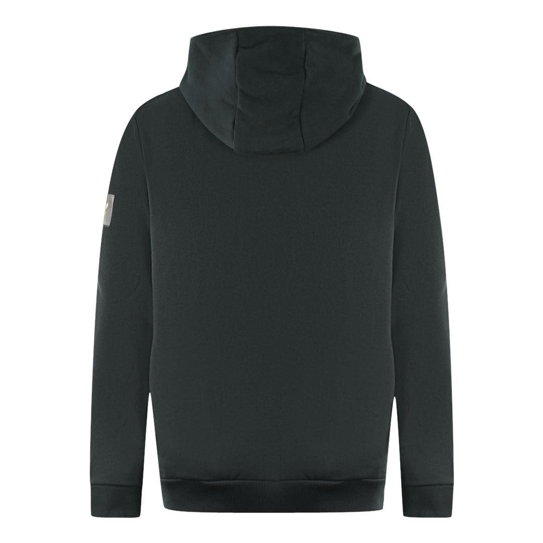 Black - Back - Lyle & Scott Womens-Ladies Plain Pull Over Hoodie