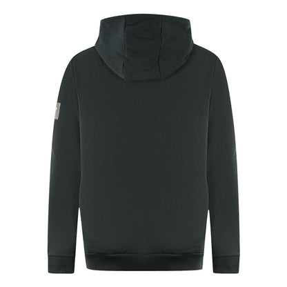 Black - Back - Lyle & Scott Womens-Ladies Plain Pull Over Hoodie