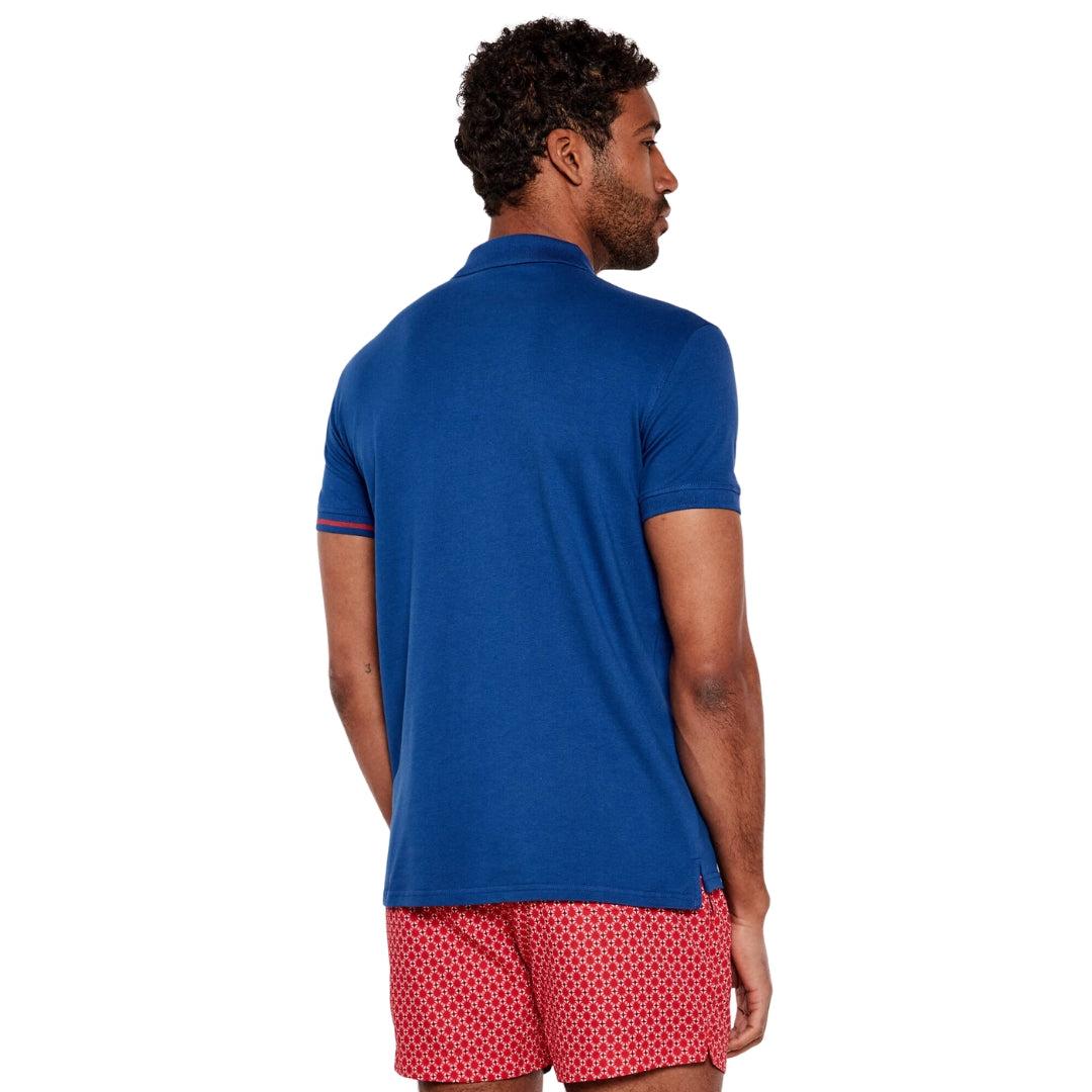 Iceberg - Back - Ice Iceberg Mens Cotton Blend Polo Shirt