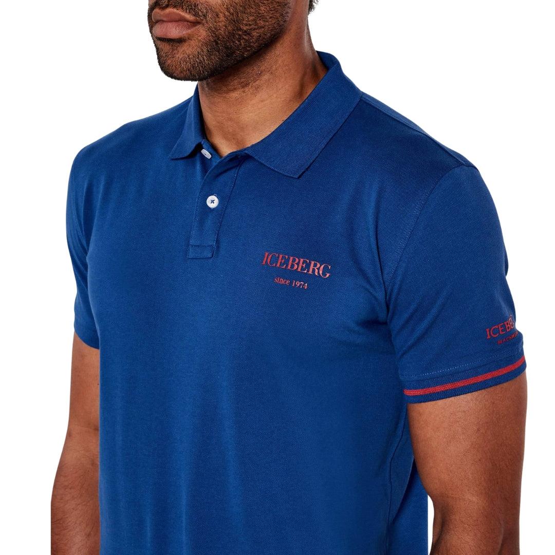 Iceberg - Lifestyle - Ice Iceberg Mens Cotton Blend Polo Shirt