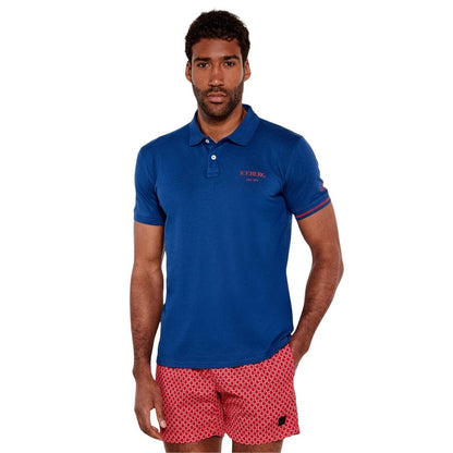 Iceberg - Pack Shot - Ice Iceberg Mens Cotton Blend Polo Shirt