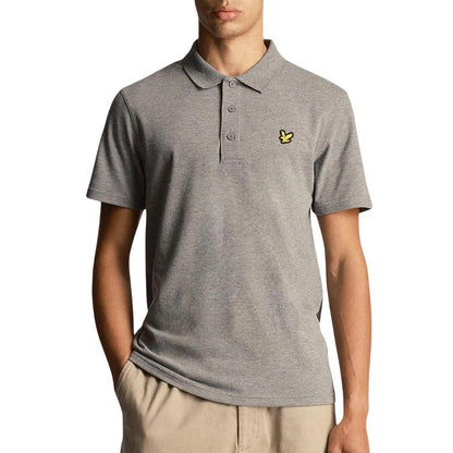 Grey - Lifestyle - Lyle & Scott Mens Regular Sports Polo Shirt