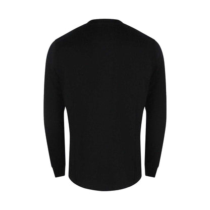 Black - Back - Diesel Mens Division Cotton T-Shirt