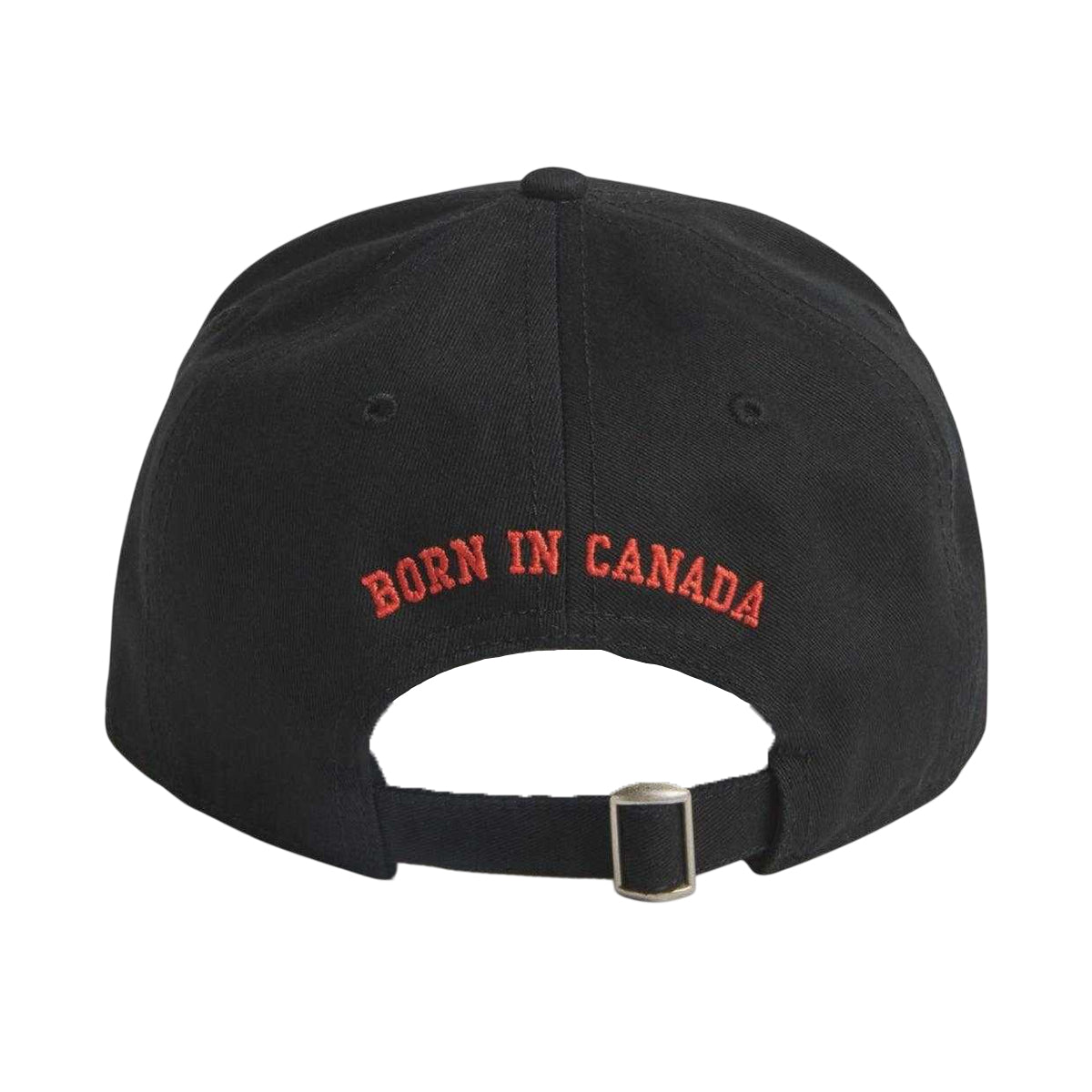 Black - Back - DSquared2 Unisex Adult 1964 Logo Cotton Baseball Cap