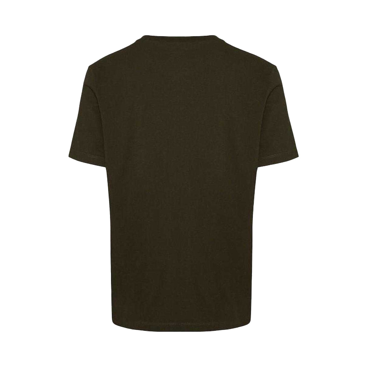 Military Green - Back - DSquared2 Unisex Adult Rubberised Logo Cotton Regular T-Shirt
