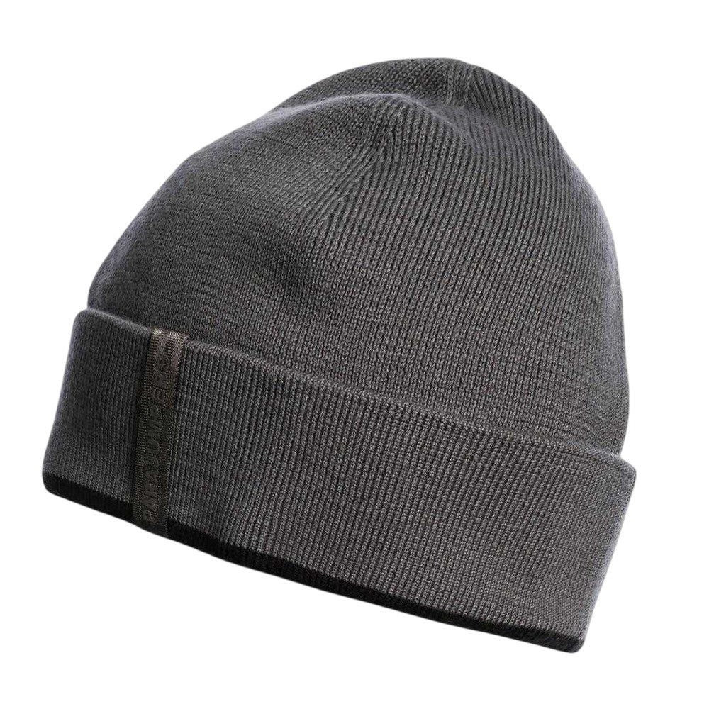 Pewter Black - Front - Parajumpers Iconic Merino Wool Winter Hat