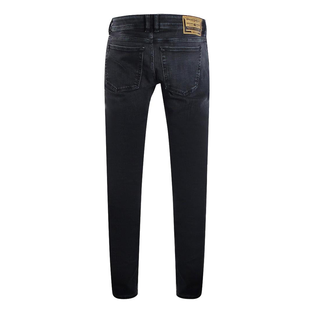 Black - Back - Diesel Mens 1979 Sleeker Denim Jeans