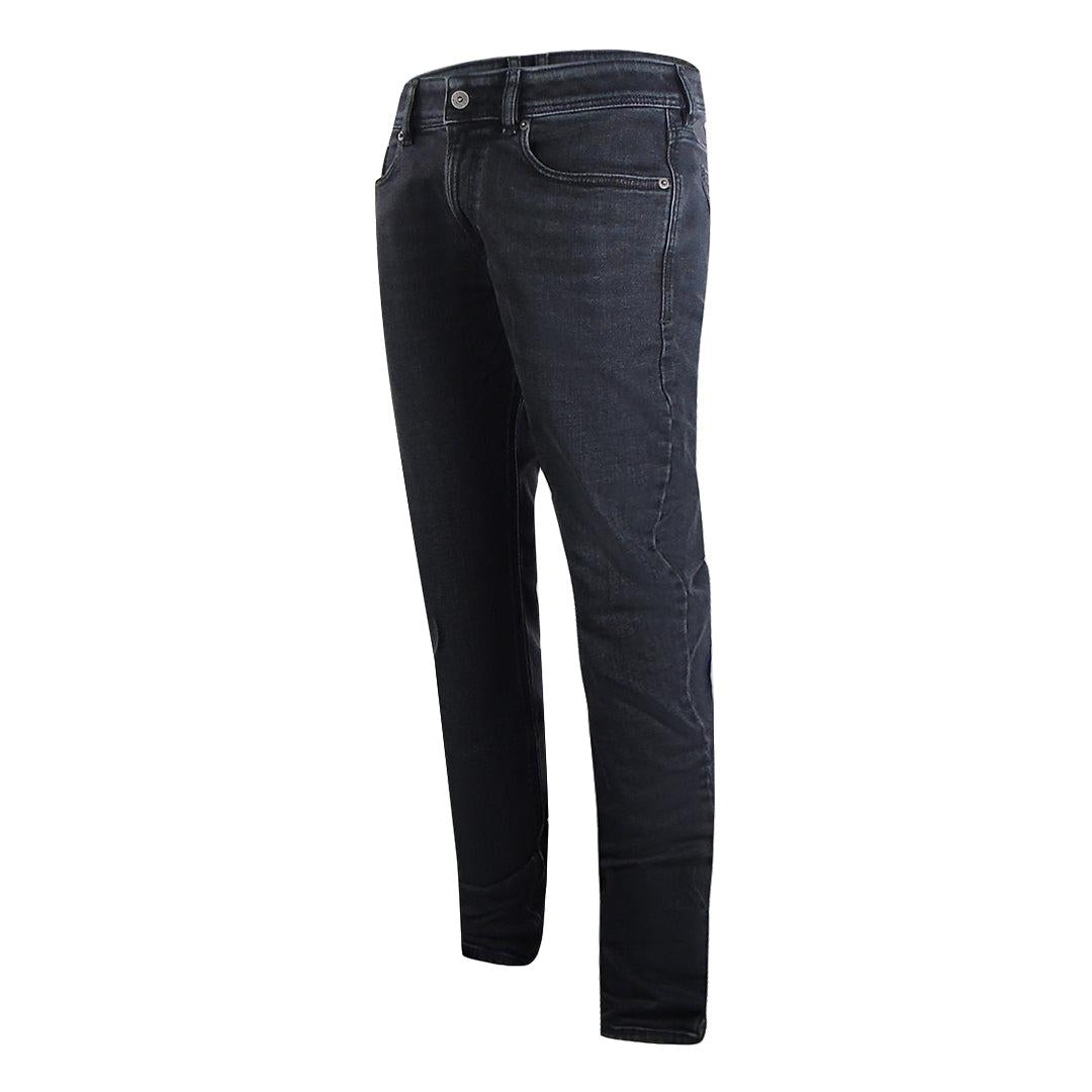 Black - Side - Diesel Mens 1979 Sleeker Denim Jeans