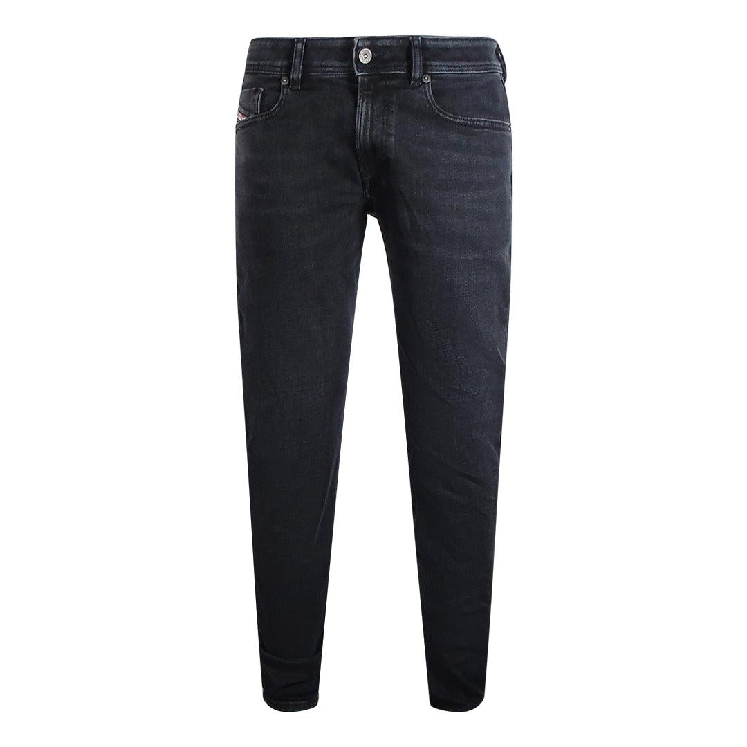 Black - Front - Diesel Mens 1979 Sleeker Denim Jeans