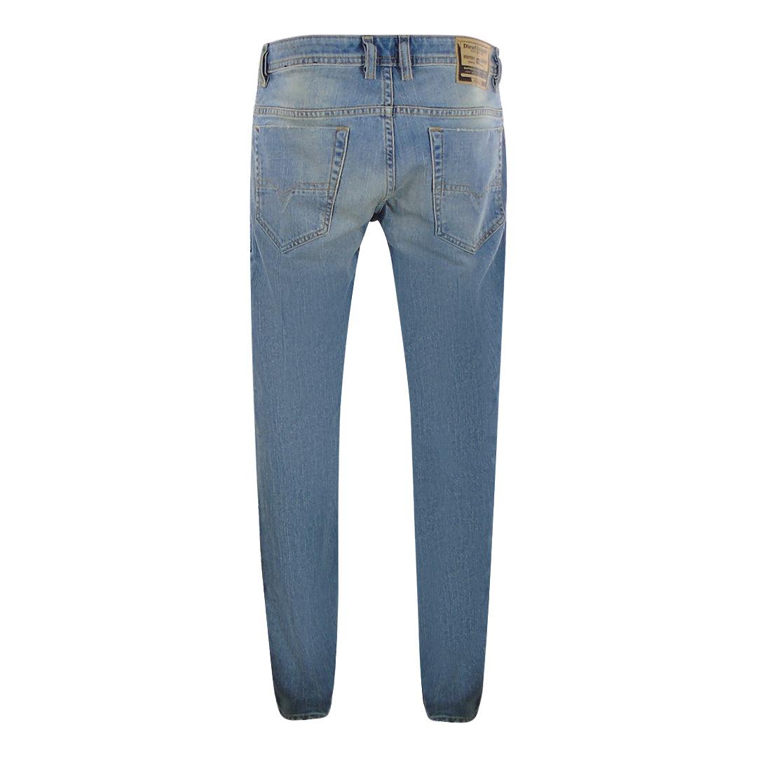 Blue - Back - Diesel Mens Thommer-X Denim Jeans