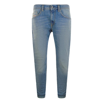 Blue - Front - Diesel Mens Thommer-X Denim Jeans
