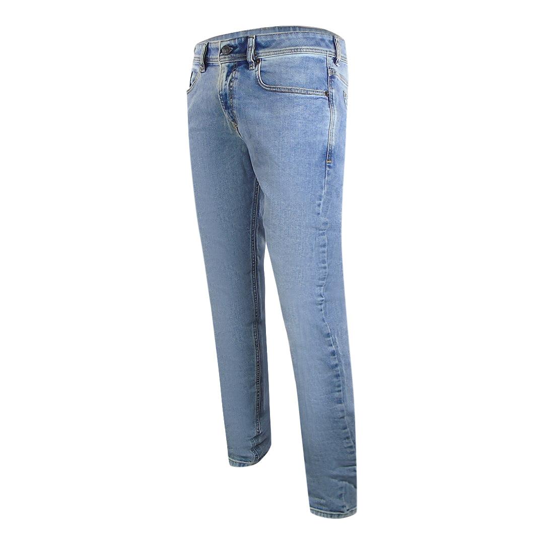 Light Blue - Side - Diesel Mens 1979 Sleeker-R Denim Jeans