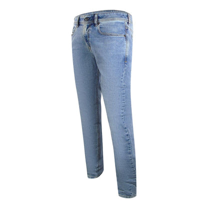 Light Blue - Side - Diesel Mens 1979 Sleeker-R Denim Jeans