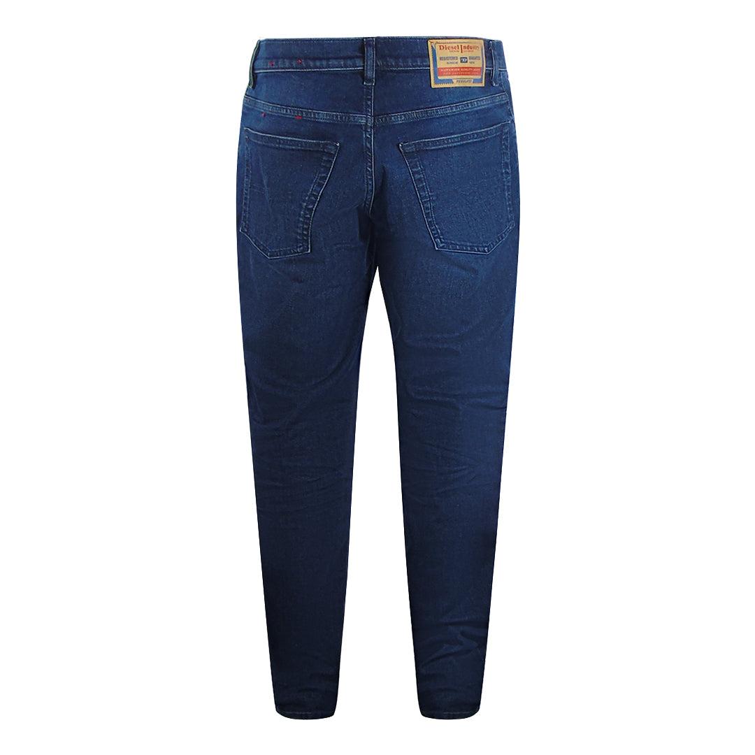 Dark Blue - Back - Diesel Mens 2023 D-Finitive Jeans
