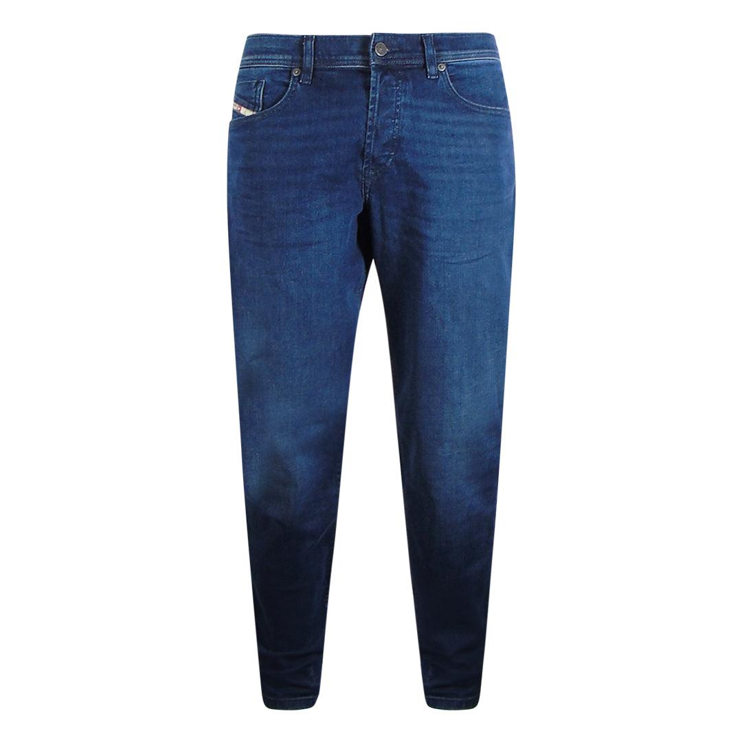 Dark Blue - Front - Diesel Mens 2023 D-Finitive Jeans