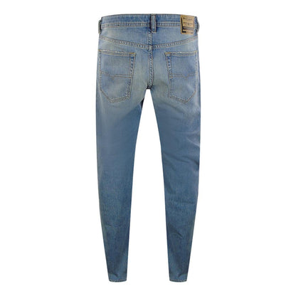Light Blue - Back - Diesel Mens Buster-X Denim Jeans