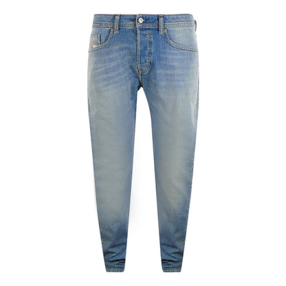 Light Blue - Front - Diesel Mens Buster-X Denim Jeans