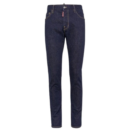 Dark Navy - Front - DSquared2 Mens Cool Guy Jeans