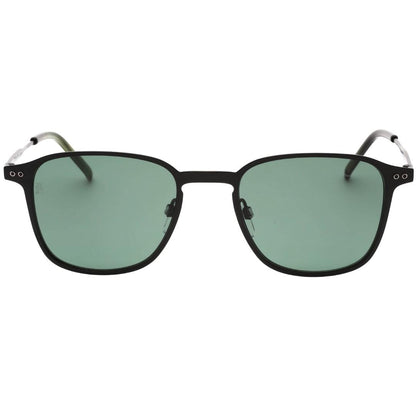 Black-Green - Front - Tommy Hilfiger Mens Matte Sunglasses