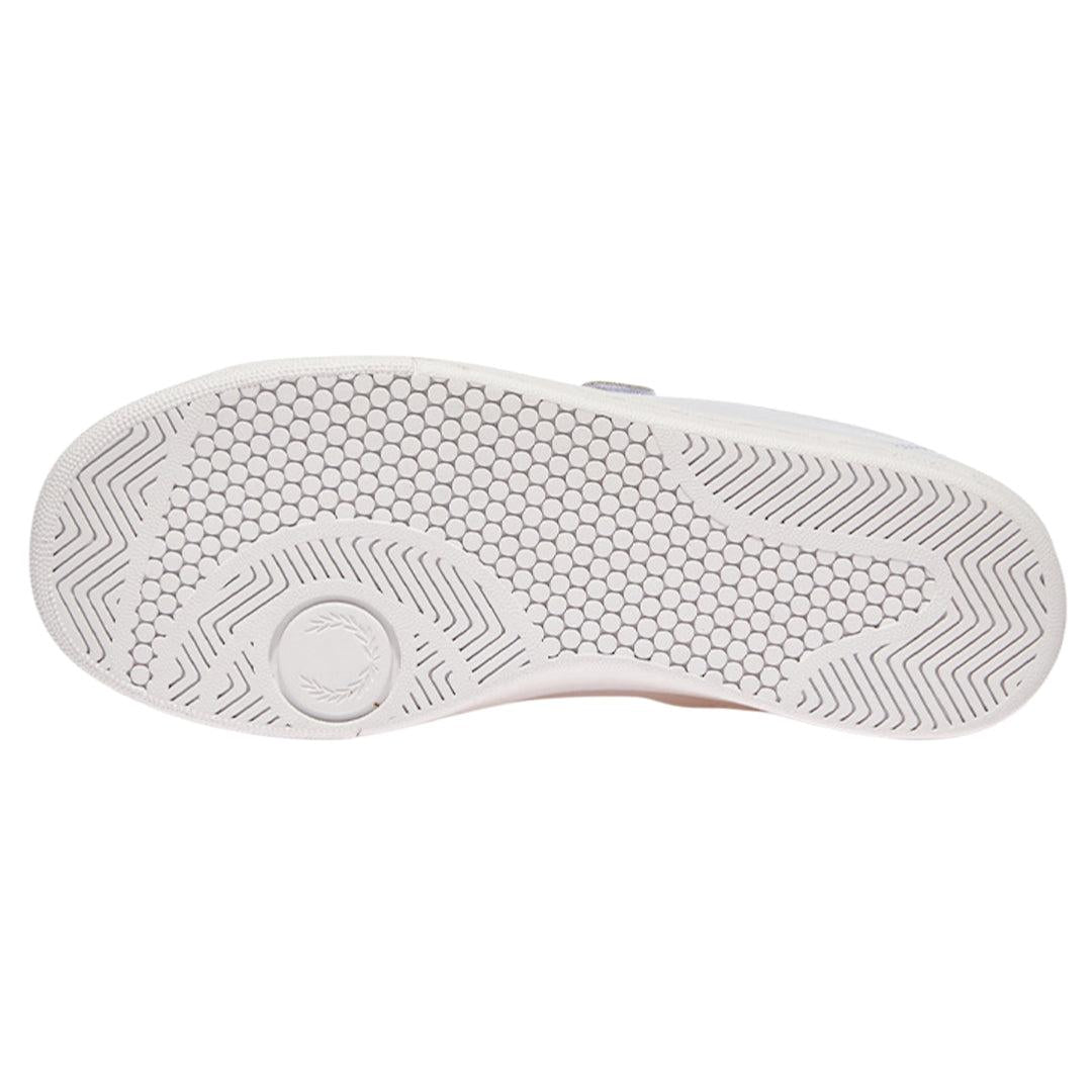 White-Blue - Lifestyle - Fred Perry Mens Leather Trainers