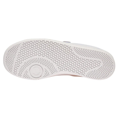 White-Blue - Lifestyle - Fred Perry Mens Leather Trainers